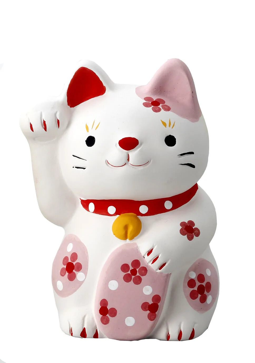 花招財貓・桃