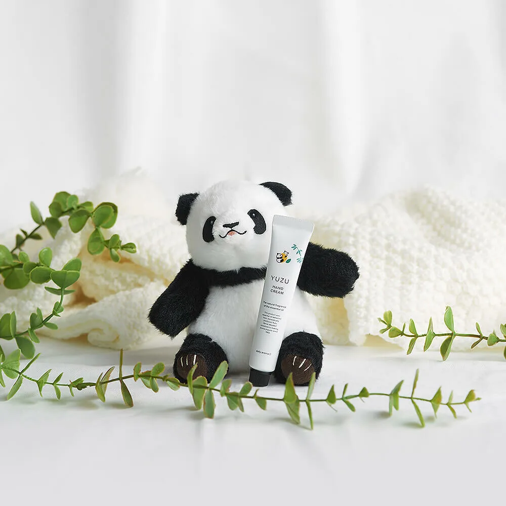 YUZU 護手霜 熊貓 迷你 20g【國產】【日本製】【迷你尺寸】