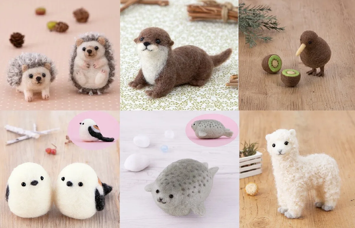 針氈製作動物們 【6種類】