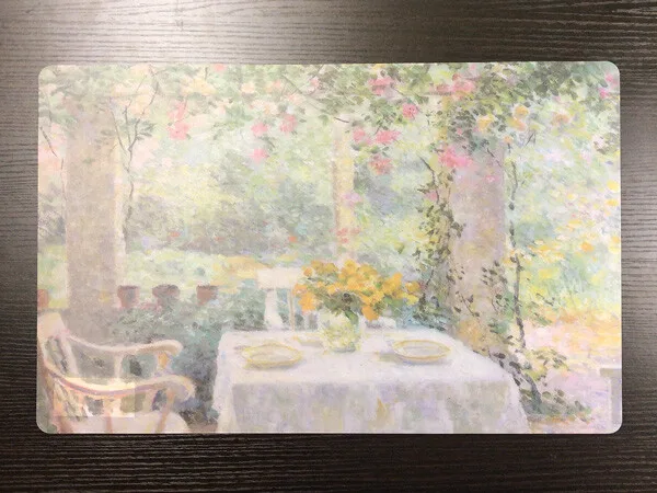 名家畫作餐墊 Evert Pieters「Twijnteraren的露台」午餐墊 藝術