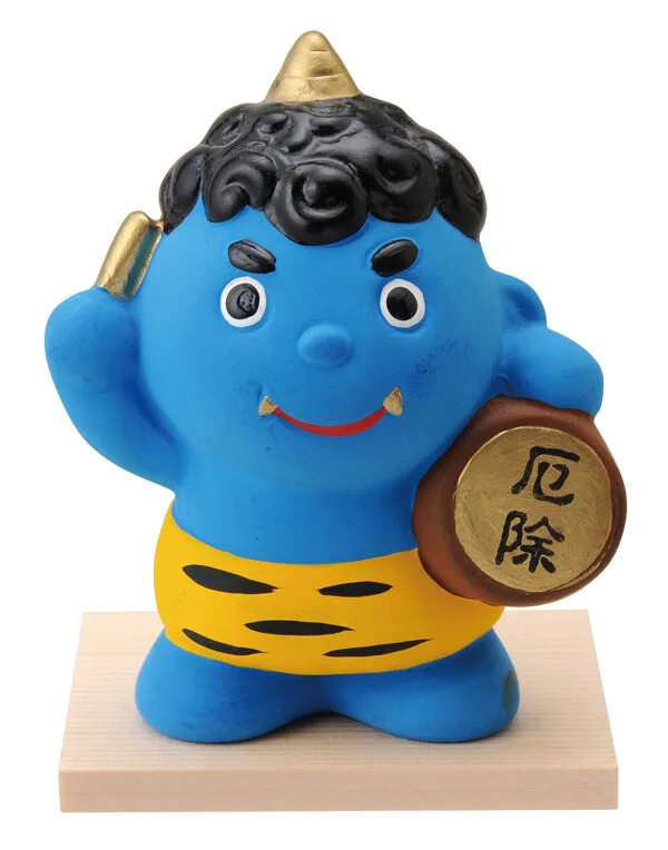 避邪鬼娃（藍）吉祥擺飾