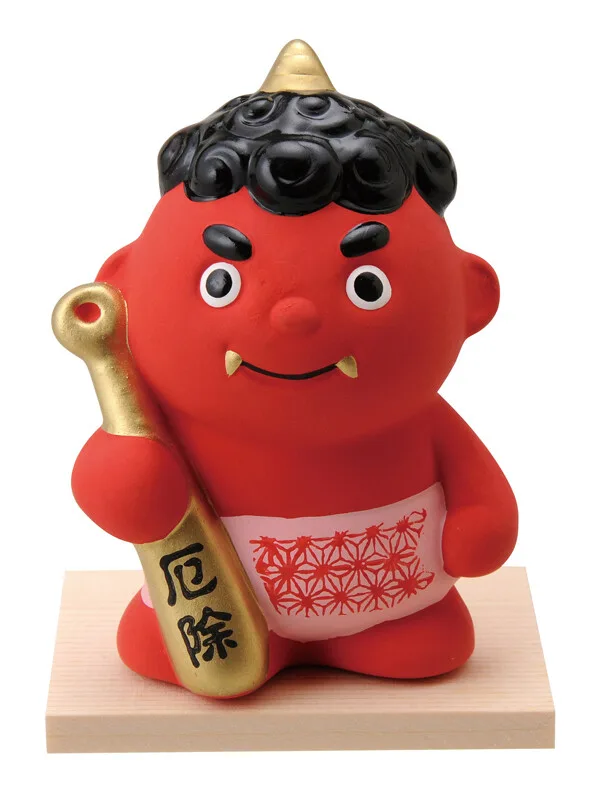 ★招來幸福★ 歡樂吉祥「開運擺飾」【避邪 鬼娃娃（紅）】