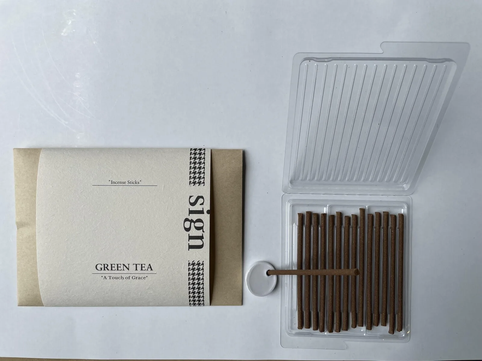 線香 SIGN 綠茶 小禮物